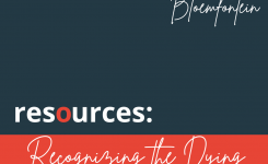 Recognizing the Dying Process